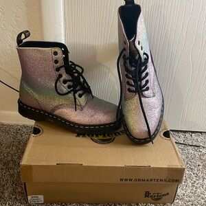 Doc Martens pastel glitter core mid calf  boots size 9 in women’s